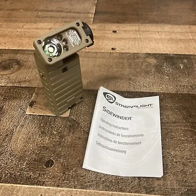 Streamlight Sidewinder Flashlight Military Tactical Light 063-14032 Cage OUSWO • $59.99