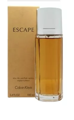 Ck Calvin Klein Escape Women 100ml Eau De Parfum Spray Brand New & Sealed • £29.99