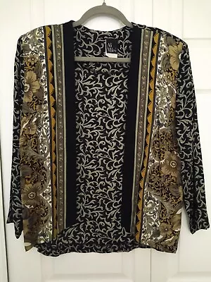 Women's Vintage Ali Miles Kimono Jacket Size 4 • $8