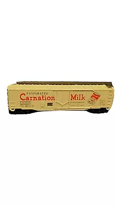 N Scale Model Power 4029 Reefer Car Carnation Milk CM 25003 • $10