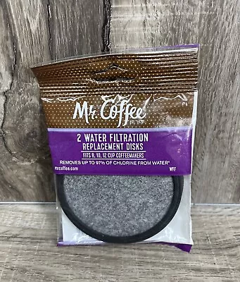 Mr. Coffee Water Filtration Replacement Disks (Pack Of 2) Fits 8/10/12 Cup • $5.99