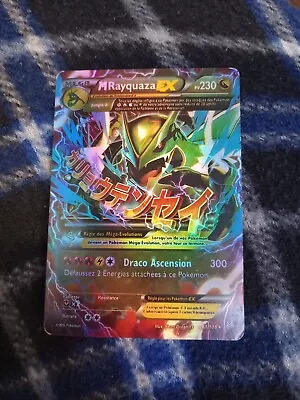 Pokémon TCG M Rayquaza EX 61/108 XY Roaring Skies Ultra Holo Rare Card • $21.25