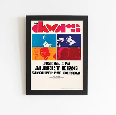 $125 • Buy The Doors 1970 Vancouver, B.C. Concert Poster