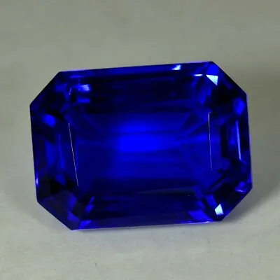 108.55CT AAA Natural Transparent Blue Color Tanzanite Cut GIE Certified Gemstone • $88.20