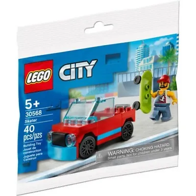 £4.90 • Buy LEGO 30568 City Skater Polybag .  Brand New & Sealed