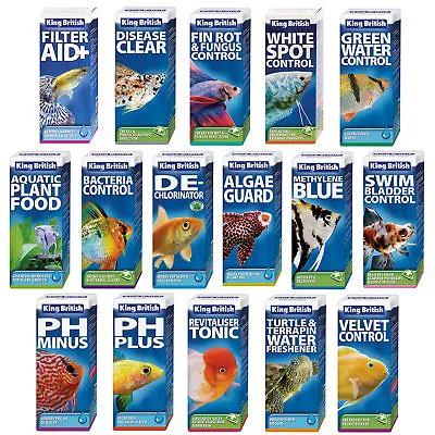 £7.57 • Buy King British Tropical Coldwater Aquarium Fish Tank Disease Treatment Medicine 