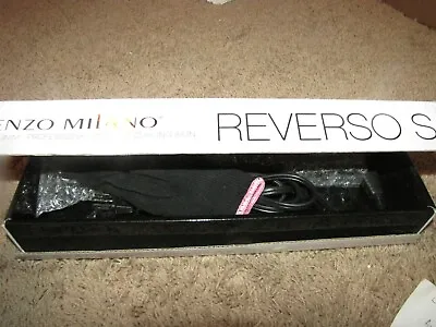 NEW *ENZO MILANO* REVERSO S Professional Clipless Curling Iron 13/19mm REV-1319B • $89.99