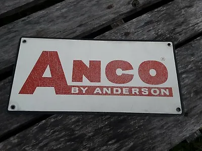 Vintage Anco Display Sign Anco By Anderson Sign Windshield Wiper Sign • $44.99