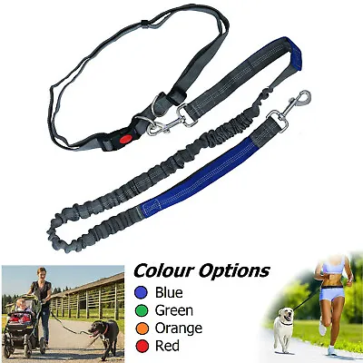 High Quality Reflective Hands Free Dog Leash Waist Belt Lead Jogging Strolling • $39