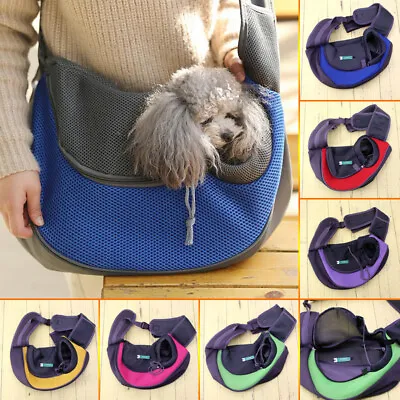 £12.20 • Buy Pet Dog Cat Puppy Carrier Comfort Tote Shoulder Travel Bag Sling Backpack