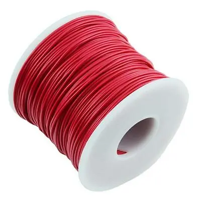 £10.95 • Buy Red 0.25mm² 7/0.2mm Stranded Copper Cable Wire 100M