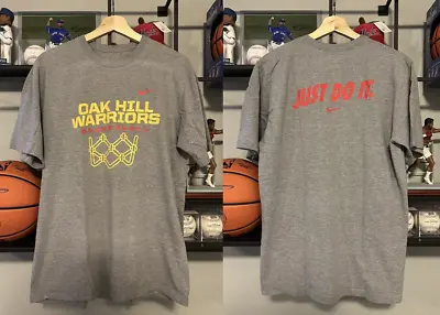 Oak Hill Academy Warriors Nike Basketball Just Do It T-Shirt L • $19.99