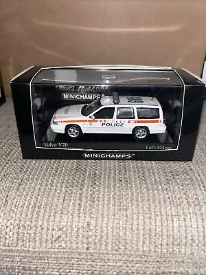 Minichamps Volvo V70 Gendarmarie Vaudoise  1/43 Mib! French Police • £49.49