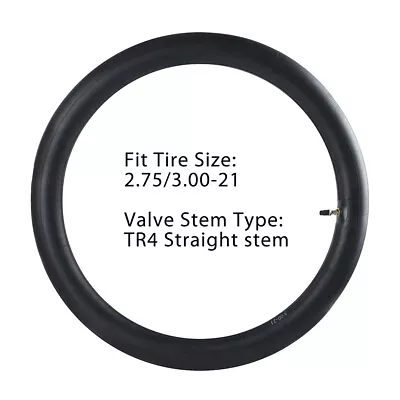 2.75/3.00-21'' Inner Tube Motorcycle 21'' Tire 80/100-21 Heavy Duty Replacement  • $14.98