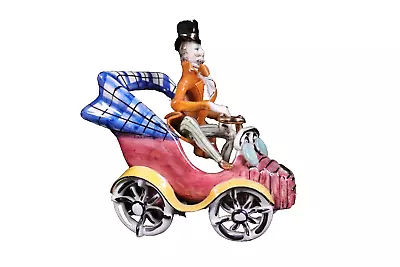 Vintage Italian Classic Car Driving Figure No103 Capodimonte Circa 1960 Motorcar • £25