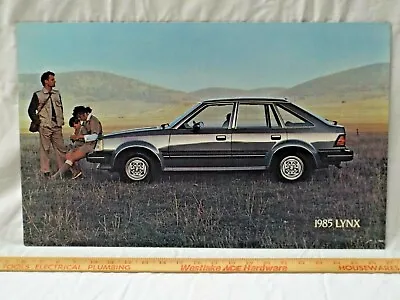 Dealer Showroom Sign/Promotional Poster 1985 Mercury Lynx 85 Dealership Promo OE • $199.99