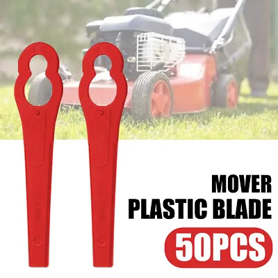 50 Pcs Blades For KULLER BOSCH OZITO Garden Yard Plastic For Grass Trimmer • $9.90