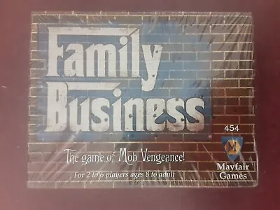 Family Business The Game Of Mob Vengeance  Mayfair Games 2005 New Sealed • $29.99