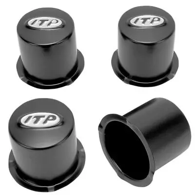 ITP Black Wheel Center Cap For ATV & UTV (Set Of 4 ) • $39.95