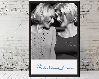 Mulholland Drive Movie Poster Naomi Watts Laura Harring 11x17  Framed Gift • $33.90