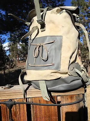 Sacs Millet Le Sherpa Mountainiering Rucksack French Manufacture Walter Bonatti • $39