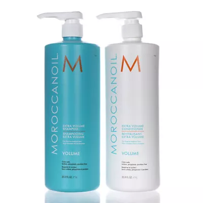 Moroccanoil Extra Volume Shampoo And Conditioner 33.8oz/1L DUO PRO • $102.45