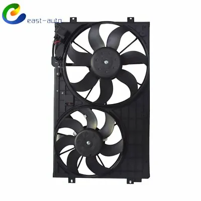 For Volkswagen Beetle Golf Jetta Rabbit 2.0L 2.5L Radiator Cooling Fan Assembly • $91.70