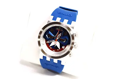 Mens Invicta Marvel Captain America Blue/Red/Antique Watch-34683 • $85.80