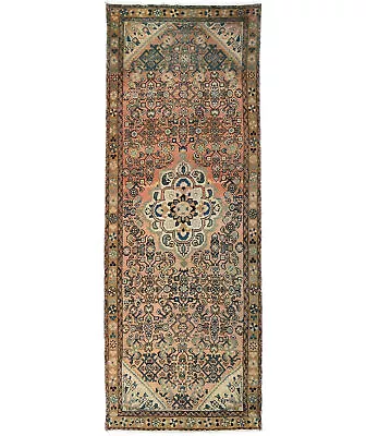 Distressed Muted Tribal Handmade 4X10 Semi Antique Oriental Runner Rug Carpet • $295