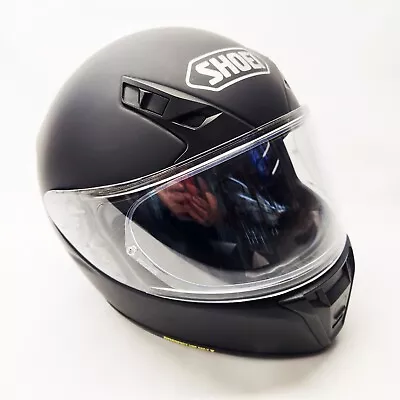 Shoei RF-SR Full-Face Motorcycle Helmet Matte Black Medium • $199.99