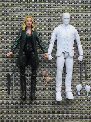 Marvel Legends Mr. Knight & Sharon Carter Action Figure Lot Infinity Ultron BAF • $35