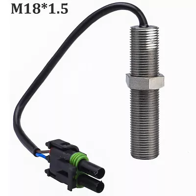 BC-S-RPM-M18 Magnetic Pickup MPU Generator Speed Sensor Rotational Speed Sensor • $18.90