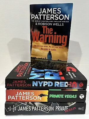 James Patterson Books Bulk Bundle X4 Private  Nypd Paperback • $32.50