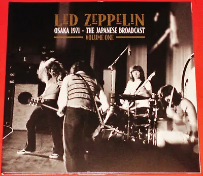 Led Zeppelin: Osaka 1971 Japanese Broadcast - Volume One 2 LP Black Vinyl EU NEW • $35.95