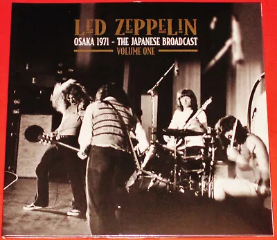 Led Zeppelin: Osaka 1971 Japanese Broadcast - Volume One 2 LP Clear Vinyl EU NEW • $36.95