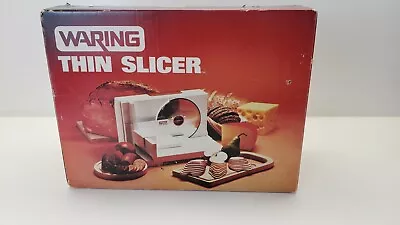 New/nib/sealed Vintage Waring Thin Slicer Multi-food Slicer #fs410-1  • $39.99