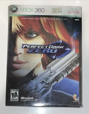 Perfect Dark Zero --Limited Collector's Edition (Microsoft Xbox 360 2005) CIB • $19.99