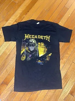 Vintage Megadeth 1988 Tour T Shirt - So Far So Good Rare - NEW PP1948 • $21.75
