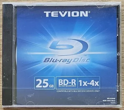 Tevion (Aldi Brand) ~ Blu-ray Disc ~ BD-R ~ 1x - 4x ~ 25GB ~ FREE Postage!! • $7.95