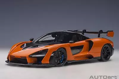 1:18 AUTOART Mclaren Senna 2018 Trophy Mira Orange AA76078 Model • $443.19