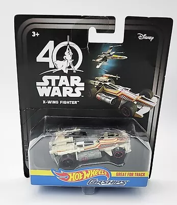 Star Wars Hot Wheels 40th Anniversary X-WING FIGHTER Carships Toy Car Vehicle • $8.94