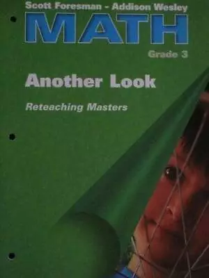 SFAW MATH GRADE 3 RETEACHING BLACKLINE MASTERS - Paperback - GOOD • $5.16