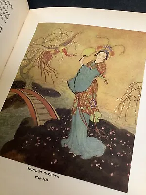 * Edmund Dulac Illustrations C1932 Stories From The Arabian Nights HB Good • £45