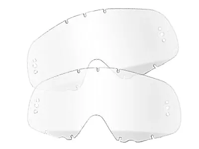 2x OAKLEY CROWBAR Replacement Roll Off GOGGLE LENS ANTI FOG ANTI SCRATCH CLEAR • $20.64