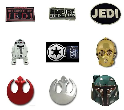 Star Wars Belt Buckles Halloween Men Vintage BOBA FETT Troopers Darth Vader C3po • $20.79