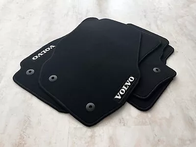 Floor Mats For Volvo C30 2006-2013 With Emblem High Quality Velour With Clips • $89