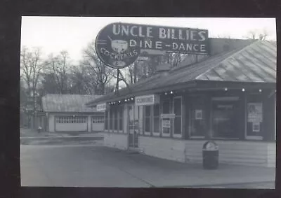 Real Photo North Beach Maryland Md. Uncle Billie's Diner Postcard Copy • $11.99