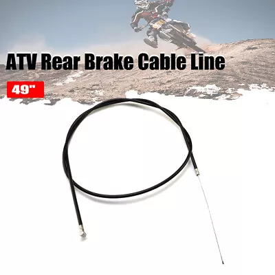 49'' ATV REAR BRAKE CABLE Line For Go Kart Mini Pocket Bike • $8.99