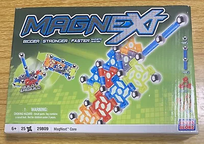 Mega Bloks Magnext ￼Bigger•Stronger•Faster• Magnetic System 29809 NEW-FREE P&P￼ • £19.95