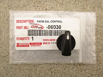 92 - 96 Toyota Camry A/c Heater Climate Control Fan Speed Knob Qty 1 Oem New • $25.11